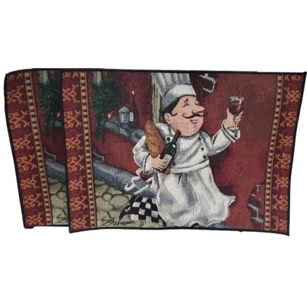 Set of 2 Same Tapestry Placemats(13